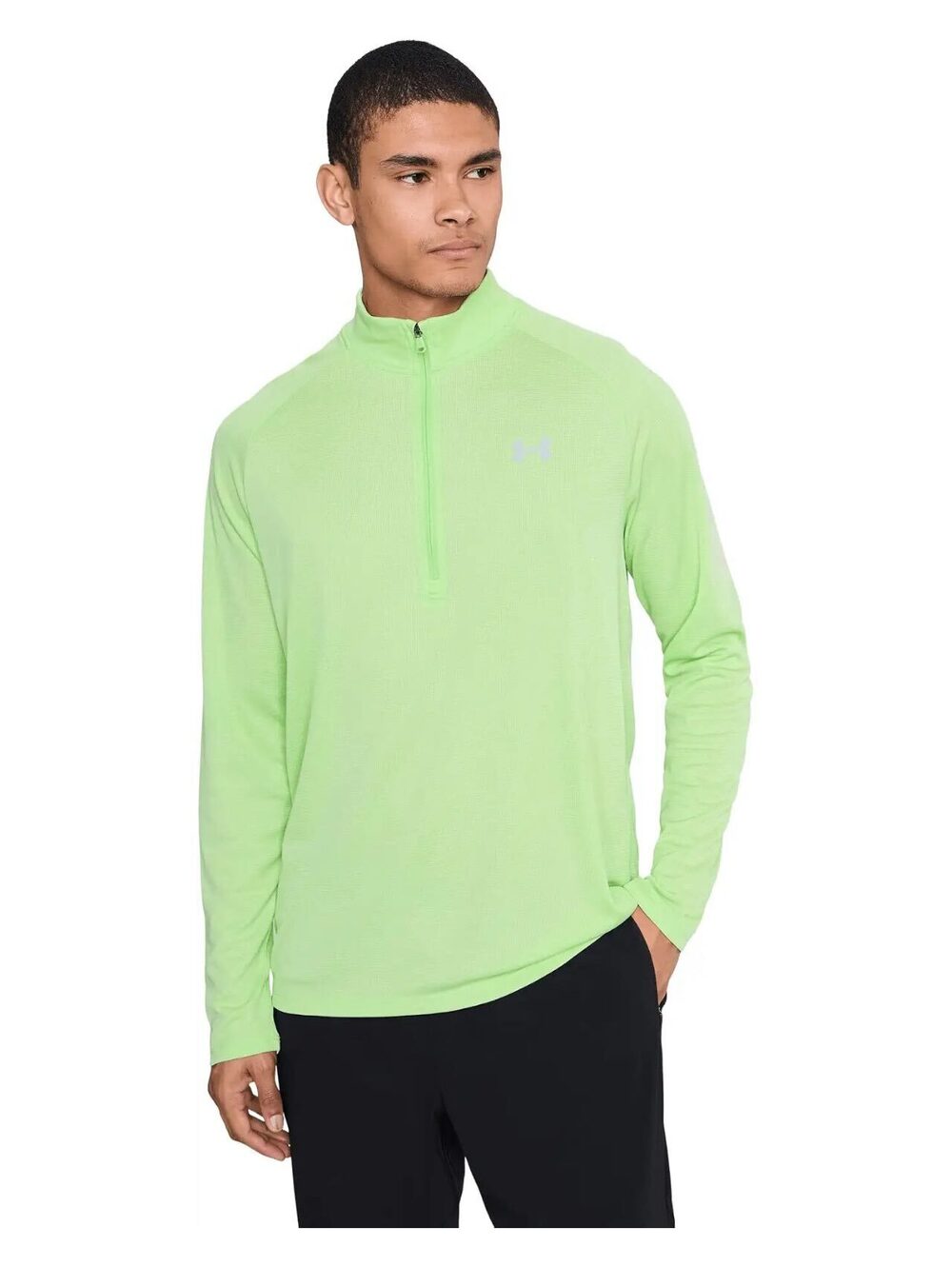 NWT New Under Armour Tech Textured 1/2 Zip - Large